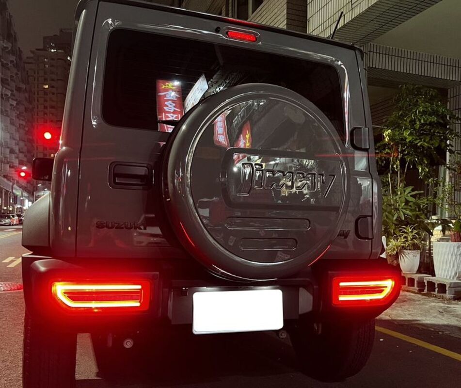 2018- JIMNY LED光柱晶鑽紅白 尾燈 序列式方向燈
