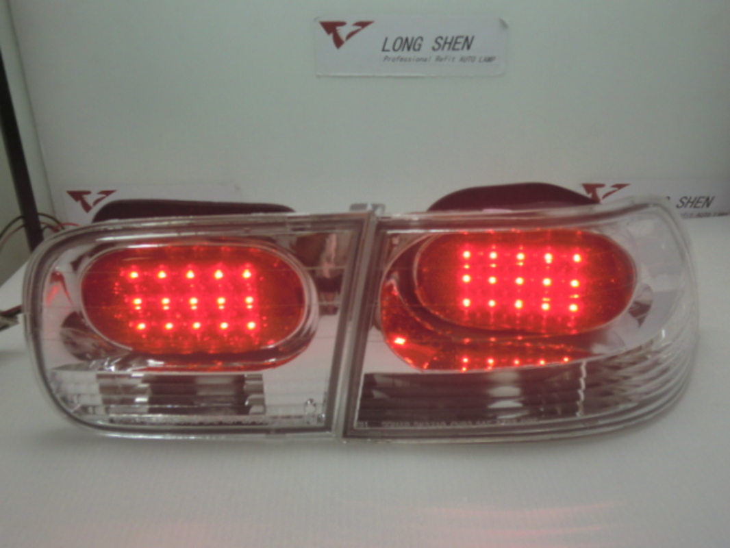 1992-1995 五代喜美 K6 2門 4門 LED紅框 晶鑽 尾燈