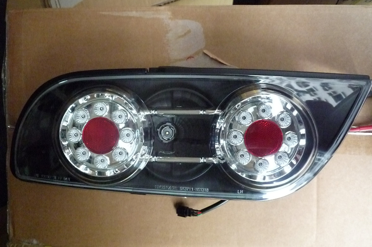 1991-1998 180SX LED 黑底 尾燈