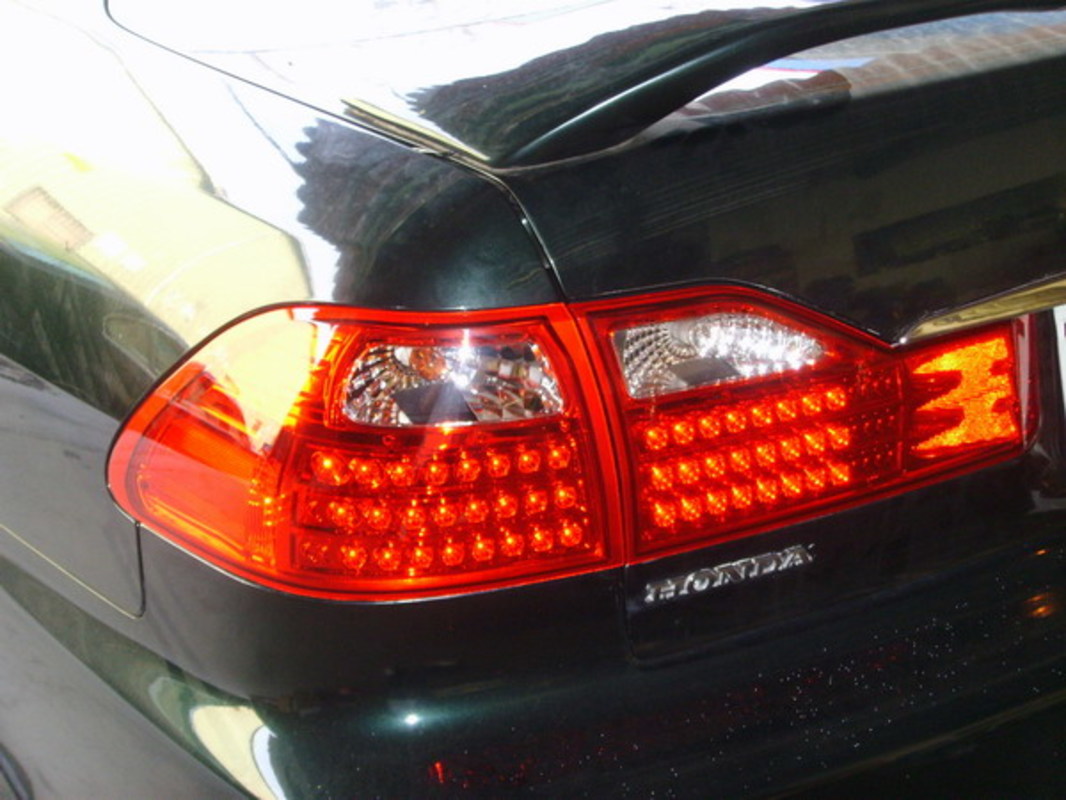 1998-2002 ACCORD K9 雅哥 LED晶鑽紅白 尾燈 (缺貨)