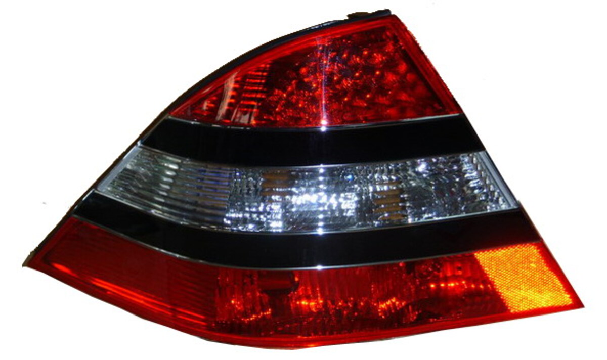 1998-2005 W220 S-CLASS 升級W221款式 LED晶鑽紅黑 尾燈 (缺貨)