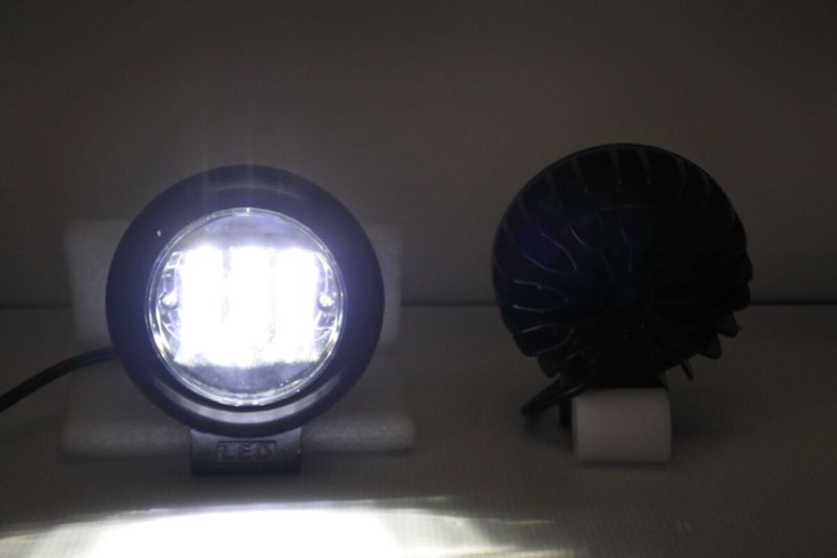 通用型 LED白光圓形工作燈 霧燈