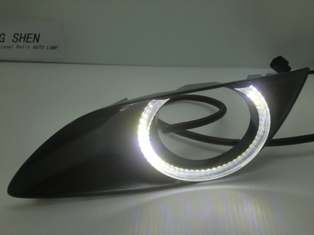 2009/10-2014/08 YARIS 光圈 黑框霧燈框 車美仕 缺貨