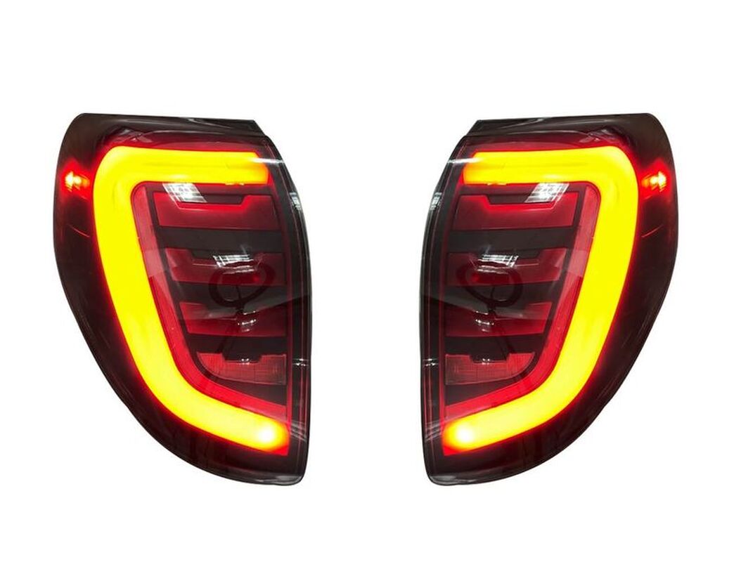 2008-2012 RAV4 全LED光柱 燻黑 尾燈 序列式方向燈