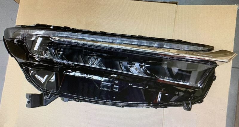 2023/09-CRV 6代 原廠型 LED大燈 鍍鉻金條 