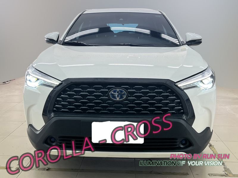 2020-COROLLA CROSS 升級高配 LED魚眼 大燈 可合法變更行照