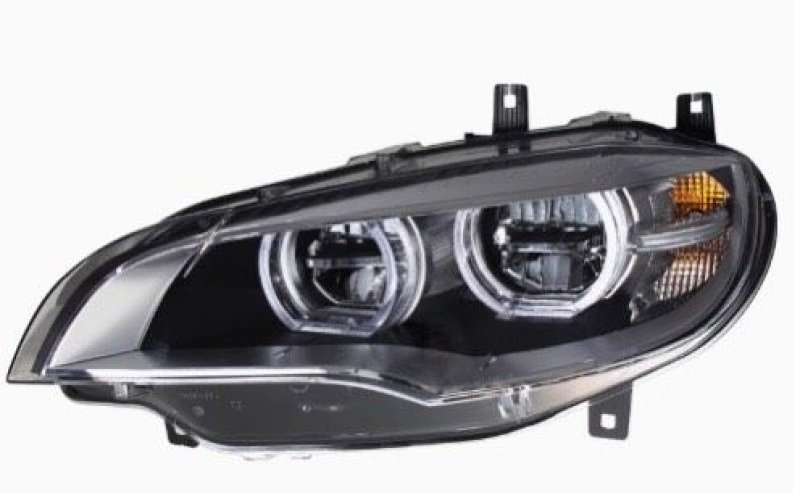 2008-2014 X6 E71 U型黑框魚眼 大燈