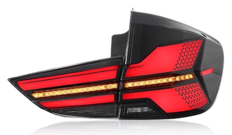 2009-2015 X1 E84 LED光柱燻黑殼 尾燈 序列式方向燈