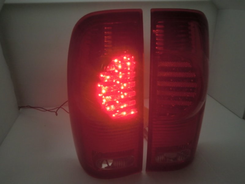 1997-2003 F150  LED 晶鑽紅白 尾燈