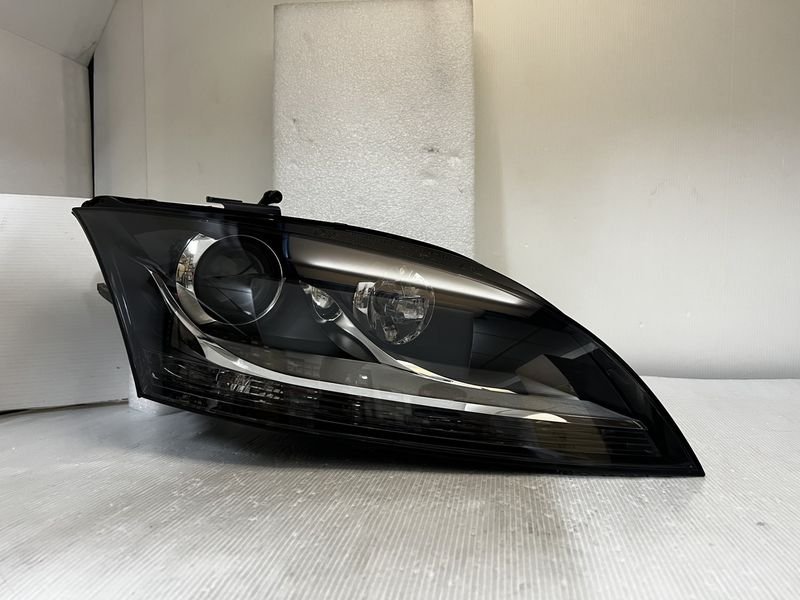 2007-2009 TT 原廠型黑框魚眼 大燈 LED日行燈(HID空件.沿用原車HID燈管和安定器) HELLA
