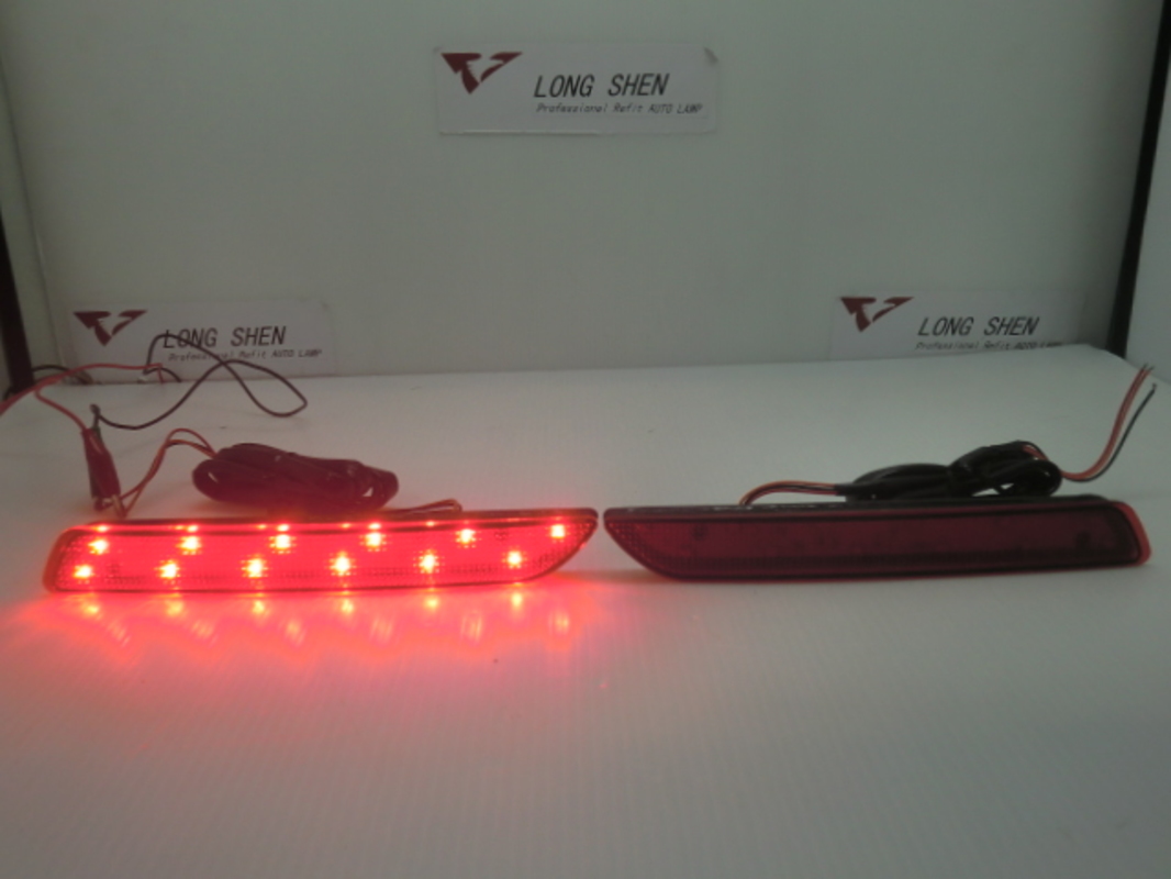 2010-2012 CRV 3.5代 LED雙功能 全紅 後保桿燈 小燈 剎車燈