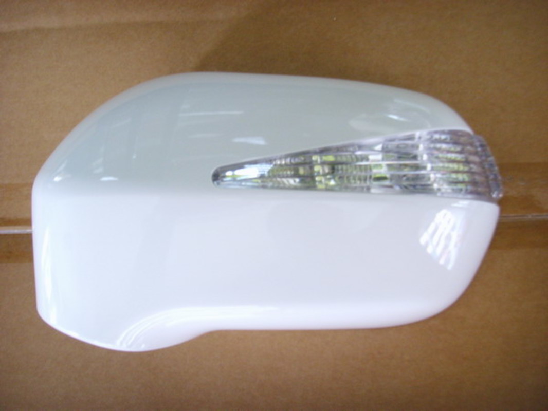2006-2011 八代喜美 K12 後視鏡 外蓋 烤漆白 LED後視鏡燈 方向燈