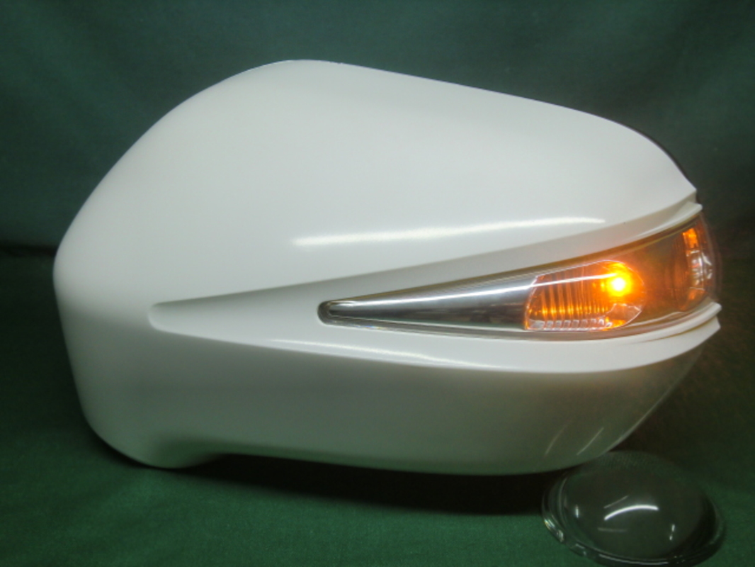 2006-2011 八代喜美 K12 後視鏡外蓋 素材 LED後視鏡燈 方向燈