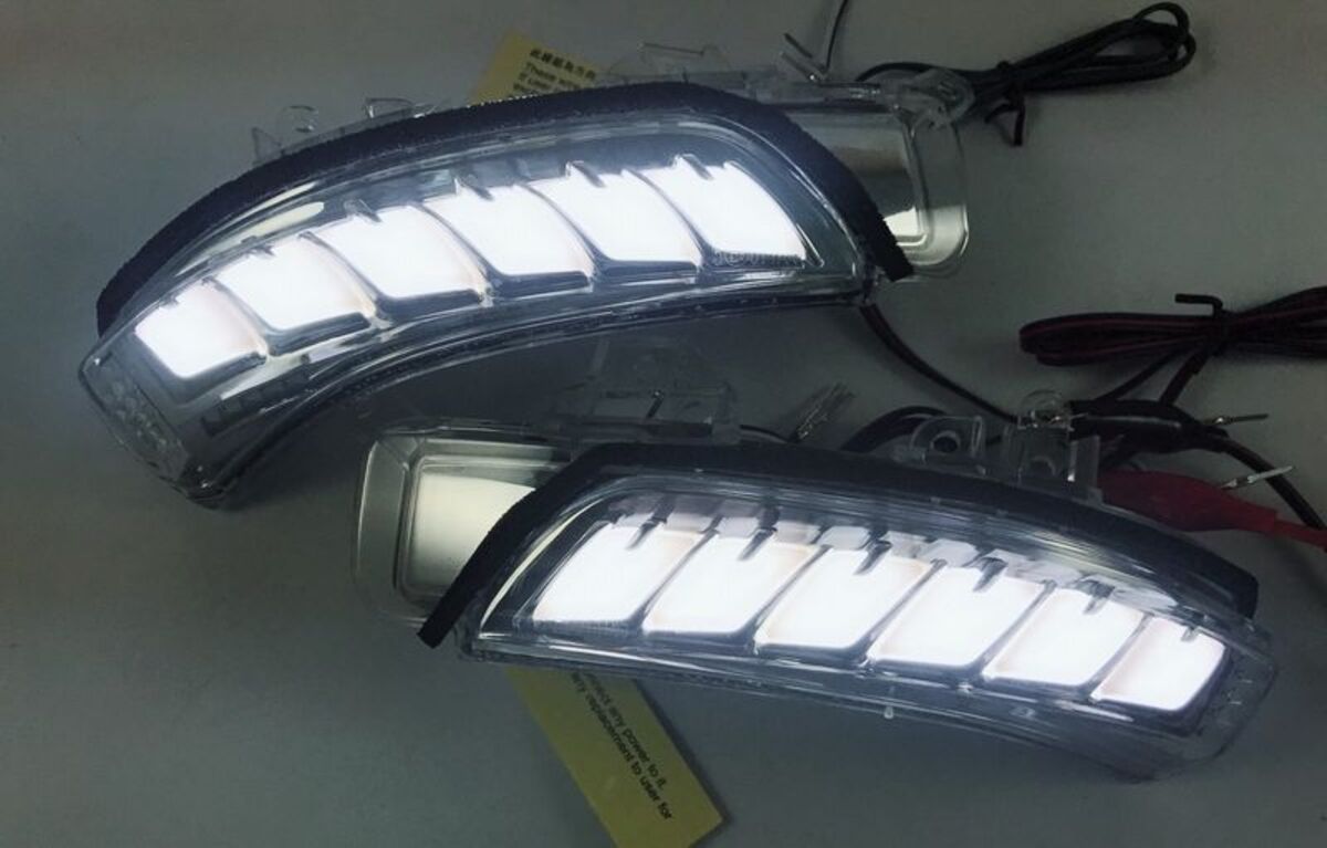 2009/07-2012/02 PRIUS 2010-2012 WISH LED 後視鏡本體 方向燈 小燈 照地燈