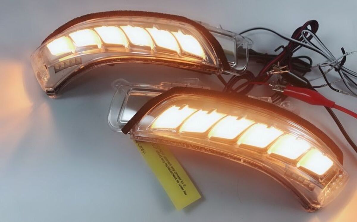 2009/11-2012 WISH 2009-2012 PRIUS LED 後視鏡本體 方向燈 小燈 照地燈