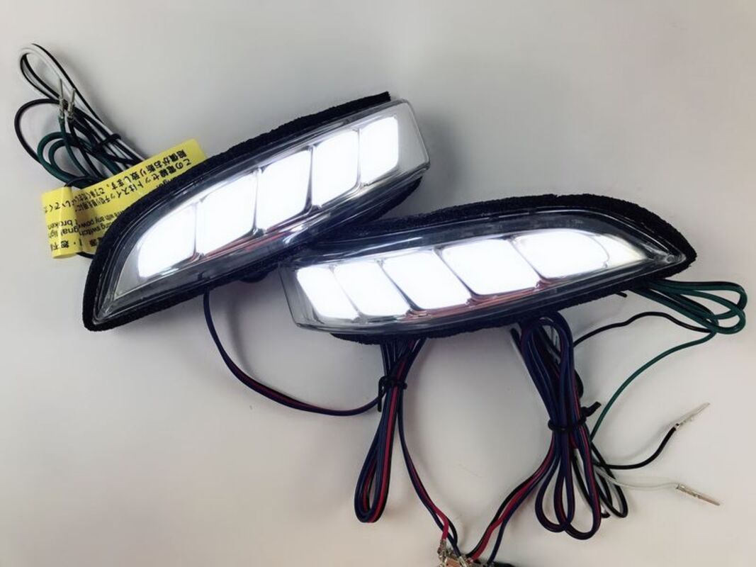 2012-2017 CAMRY 7代 7.5代 LED 後視鏡本體 三段式 流水方向燈 小燈 照地燈 (啟動模式)