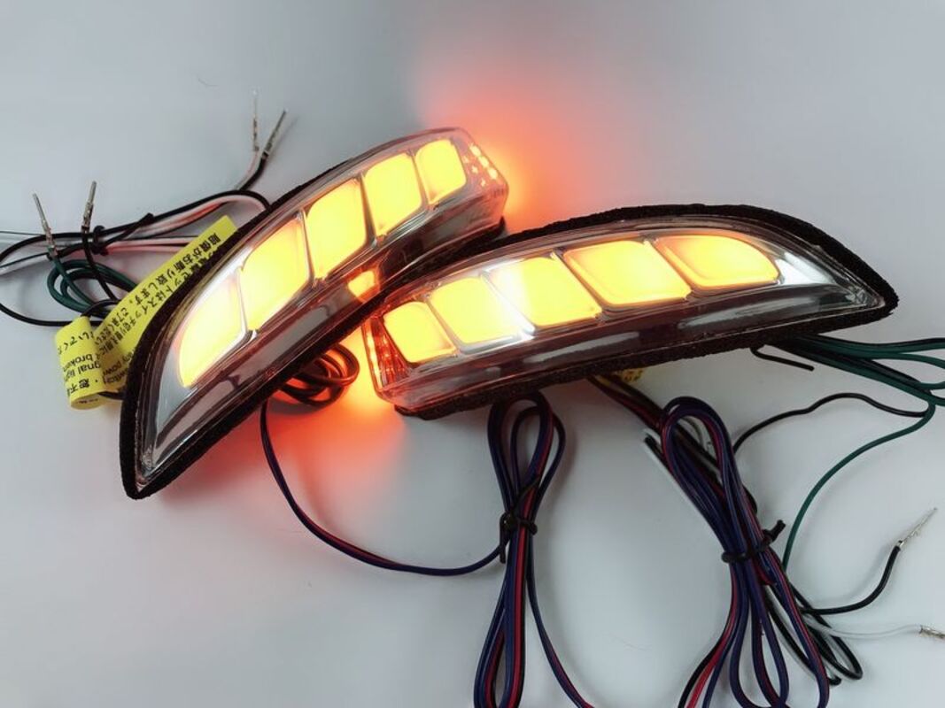 2012-2017 CAMRY 7代 7.5代 LED 後視鏡本體 三段式 流水方向燈 小燈 照地燈 (啟動模式)