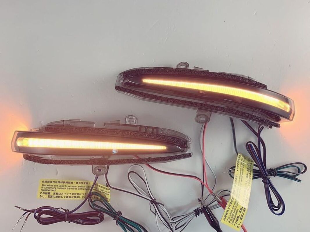 2015- ALPHARD 阿法 LED 後視鏡燈條 光柱型 三段式 小燈 照地燈 序列式方向燈