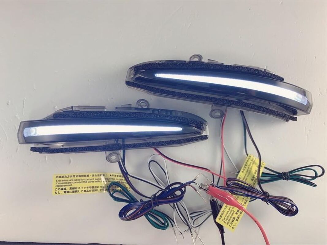 2019-2021 RAV4 5代 LED 後視鏡燈條 光柱型 三段式 小燈 照地燈 序列式方向燈