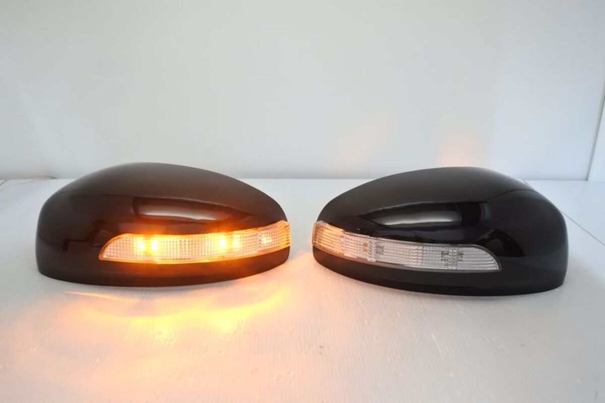 2006/12-2012 BLUEBIRD Sylphy LED 後視鏡外蓋+後視鏡燈條 方向燈 烤漆黑