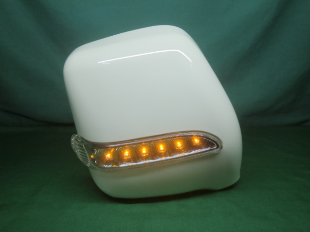 SOLIO LED 後視鏡 外蓋 烤漆 白色(缺貨)