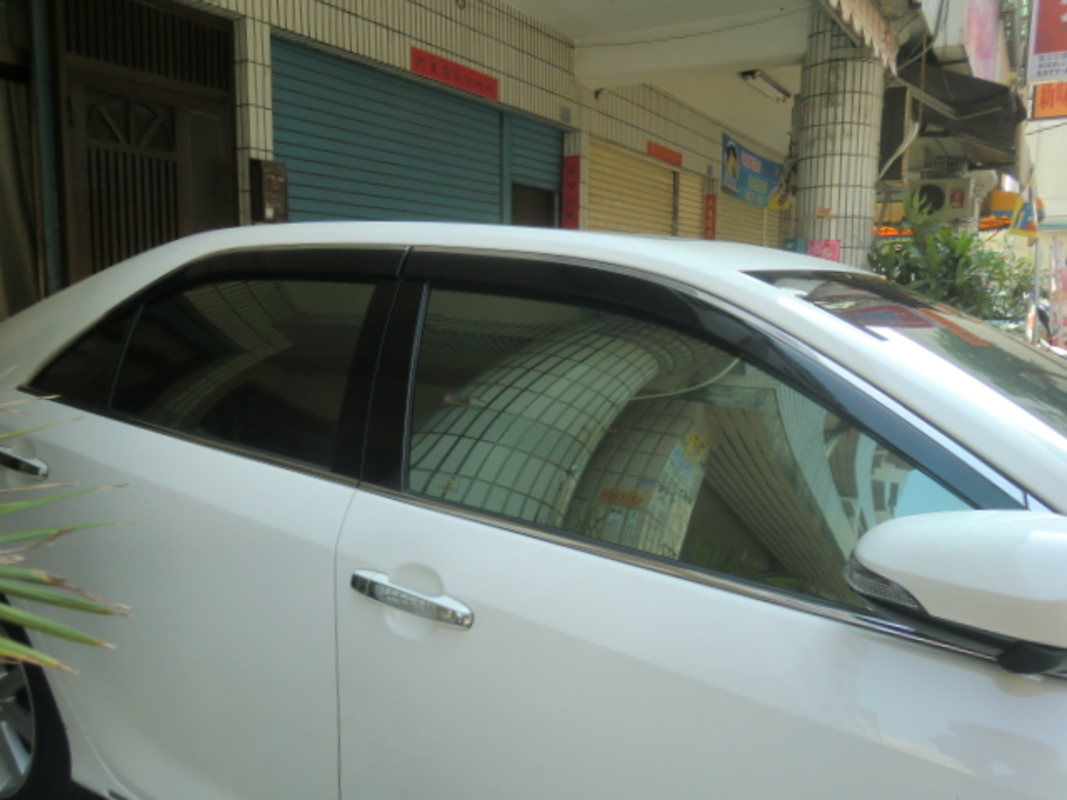 2012-2014 CAMRY 7代 白金飾條 晴雨窗 前後4片