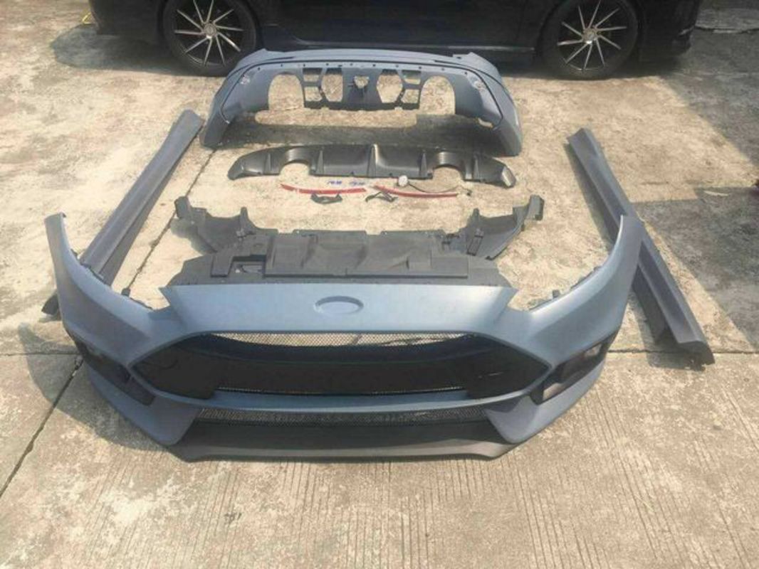 16-18 FOCUS MK3.5 RS 空力套件 前下巴+側裙+後下巴 素材
