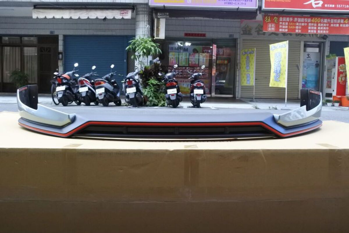2018/04-2020 YARIS RF版 空力套件 後下巴 烤漆 星燦灰