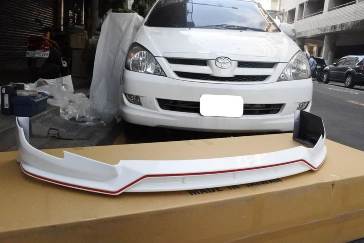 2018/04-2020 YARIS RF版  前下巴 烤漆白