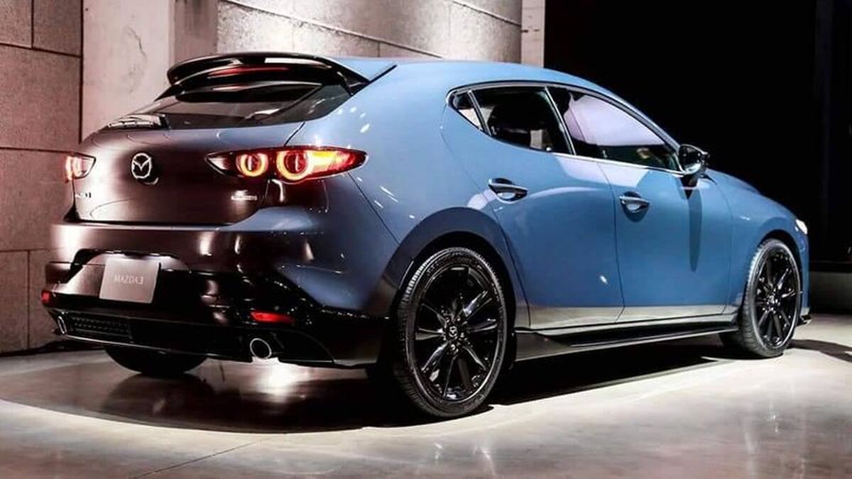 2019/07-2025 MAZDA 3 5門 專用 MS 空力套件 前下巴 側裙 後下巴 亮黑 材質PP