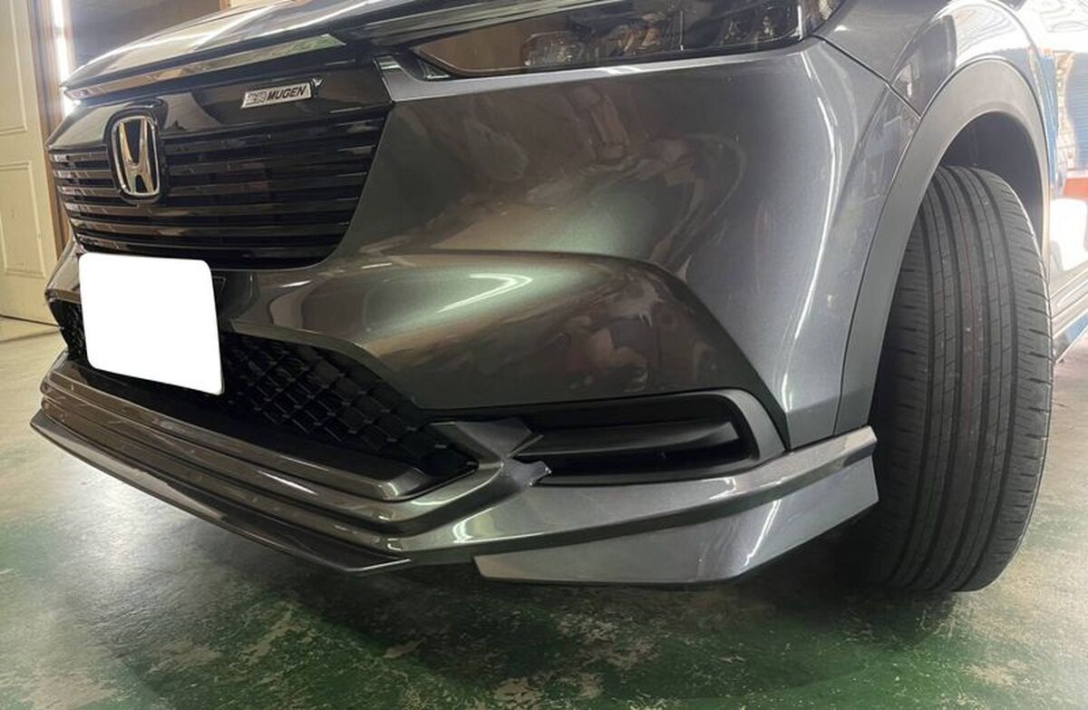 2022/05- HRV 無限版 前下巴 側裙 後下巴 空力套件 烤漆