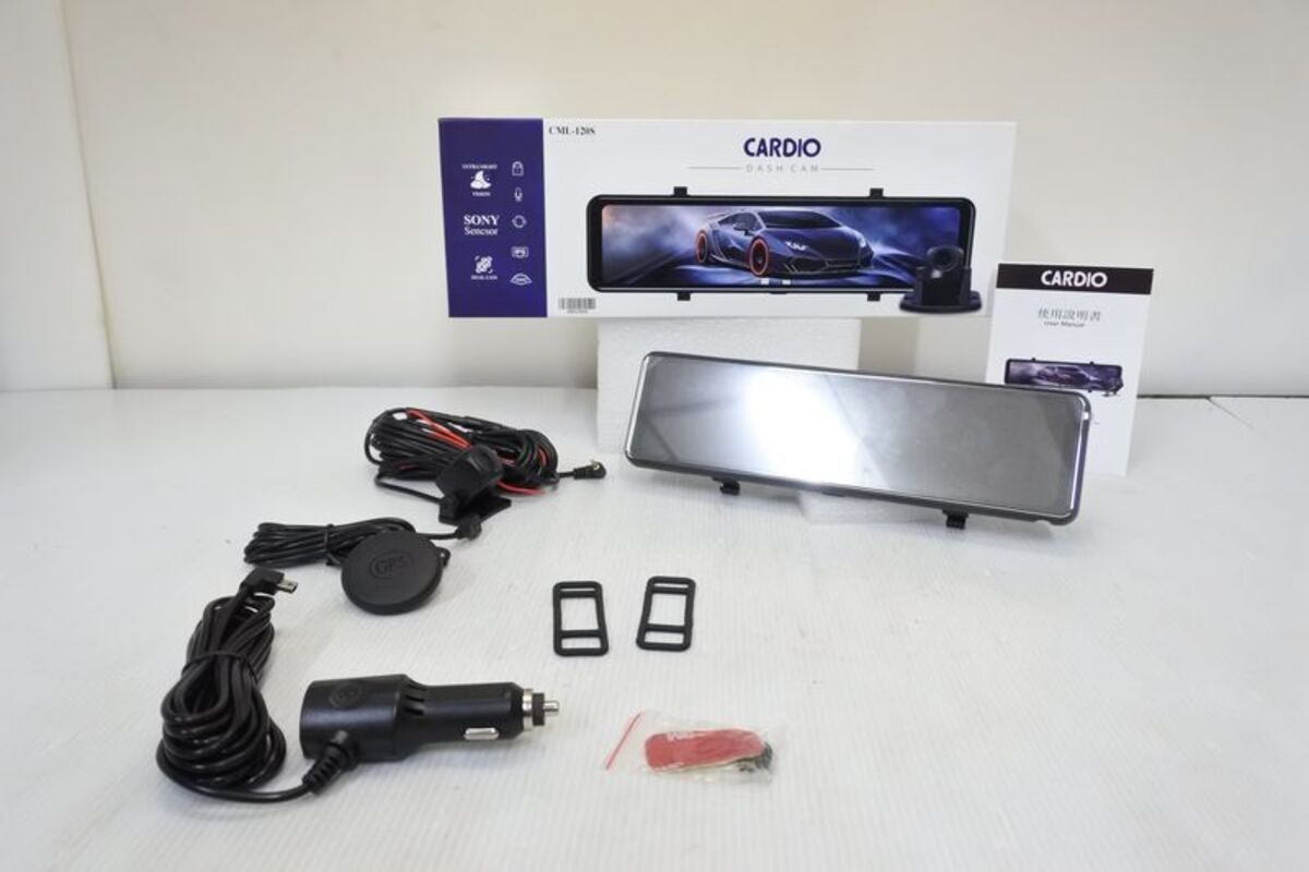 CARDIO CML-120S 電子後視鏡 前後行車紀錄器