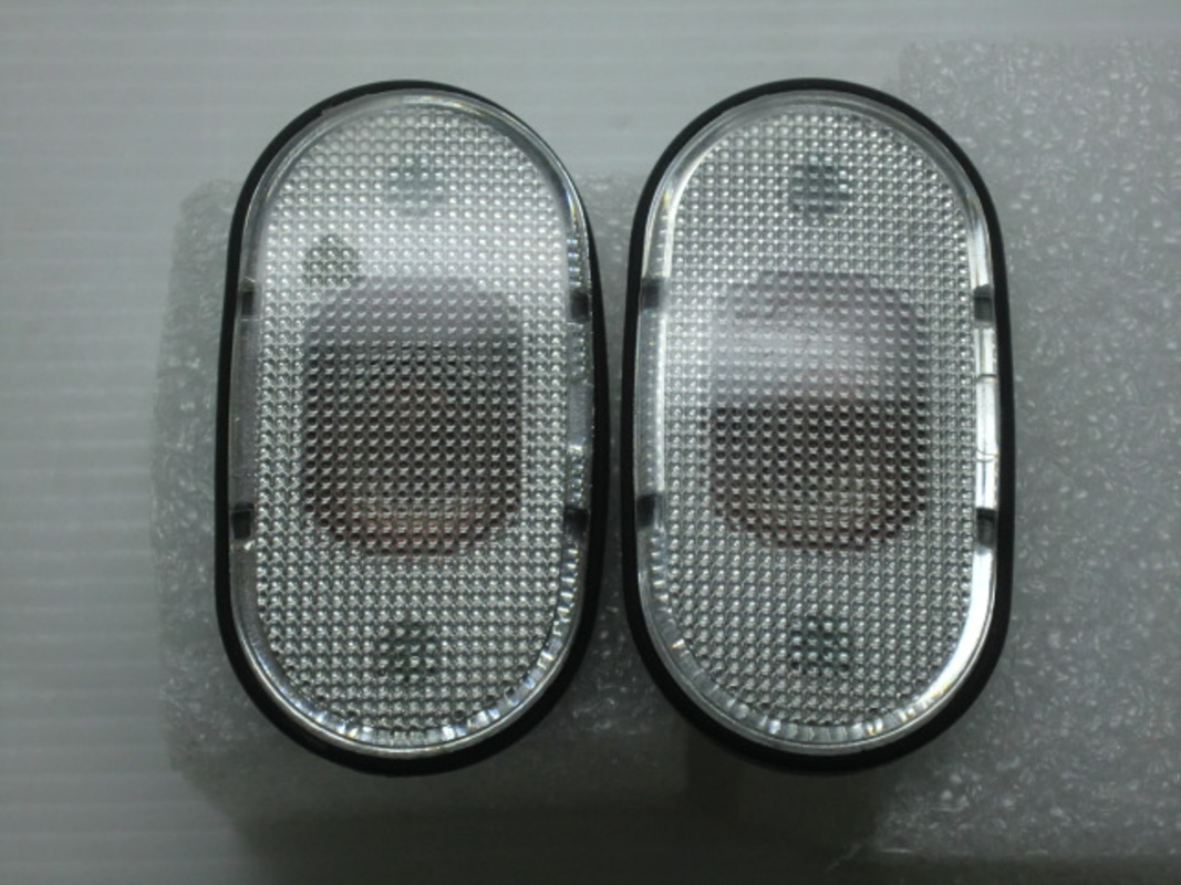 通用型 葉子板燈 側燈 橢圓形平面 白殼 6CM*3.5CM