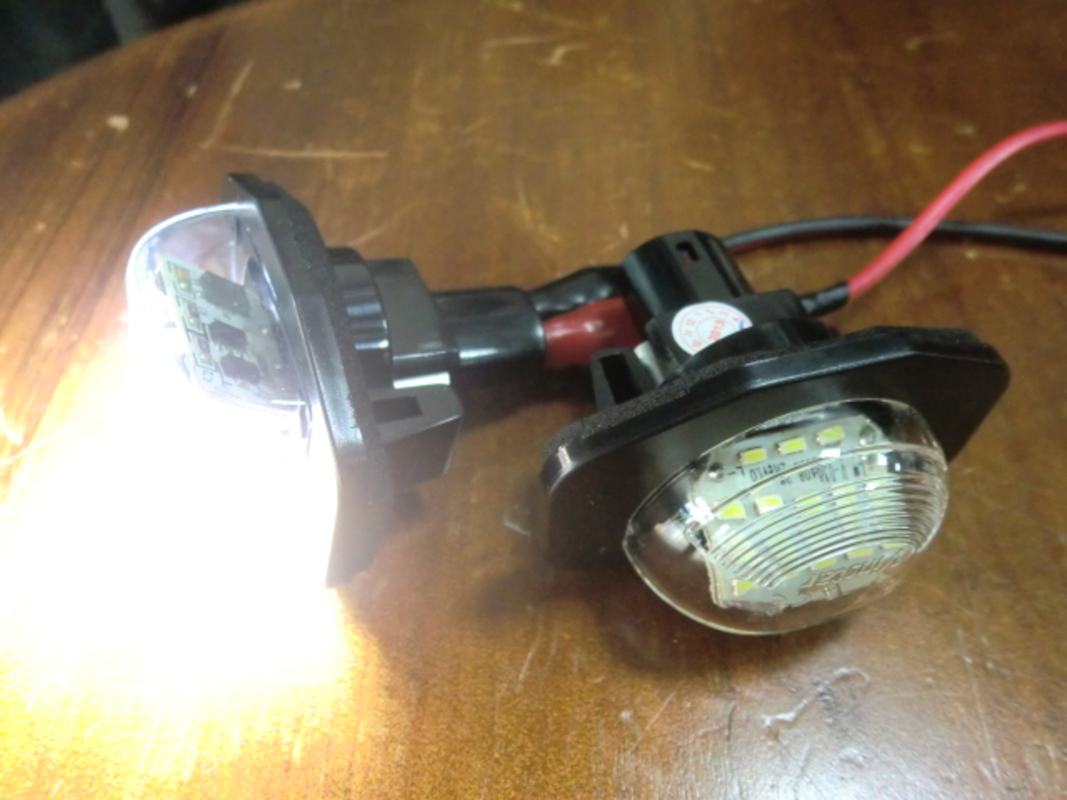 2011-2014 SIENNA 2008-2013 ALTIS 2010-WISH LED 牌照燈 白光