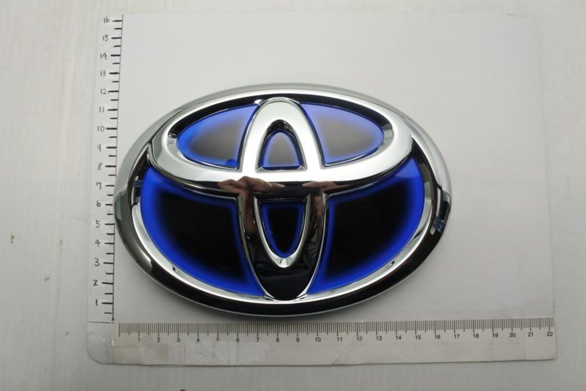 2012-2014 CAMRY 7代 油電車 水箱護罩標誌 藍 正廠
