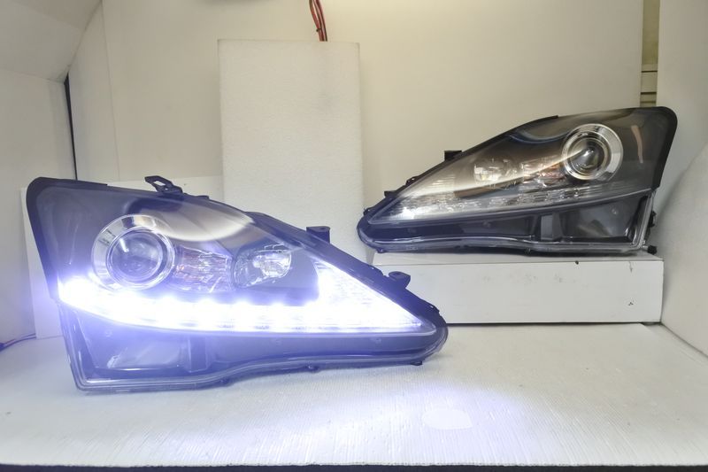 2005/11-2013 IS250 IS350 黑框魚眼R8 大燈 HID空件 沿用原車燈管和安定器